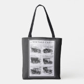 ヴィンテージ車のバッグ トートバッグ (裏面)