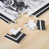 ヴィンテージ車のパズル ジグソーパズル (側面)