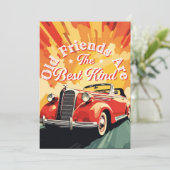 ヴィンテージ車の古い友人は種類最高のである シーズンカード (スタンド正面)