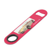 ヴィンテージ車の名前をカスタムするの栓抜き スピード栓抜き (裏面アングル)