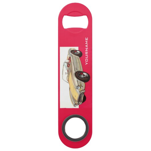 ヴィンテージ車の名前をカスタムするの栓抜き スピード栓抜き (正面)