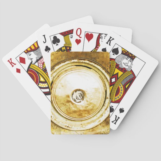 ヴィンテージ車の旧クラシック輪 トランプ (裏面)