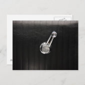 ヴィンテージ車の窓クランク ポストカード (正面/裏面)