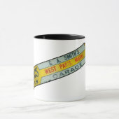 ヴィンテージ車の記号#3マグ マグカップ (中央)