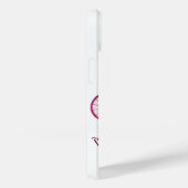 ヴィンテージ車の集まり、紫のピンクの紫の紫の白 Case-Mate iPhoneケース (裏面 / 右)