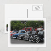 ヴィンテージ車はがき！ ポストカード (正面/裏面)