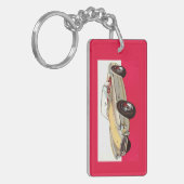 ヴィンテージ車カスタムのキーチェーン キーホルダー (正面左)