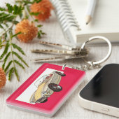 ヴィンテージ車カスタムのキーチェーン キーホルダー (正面右)