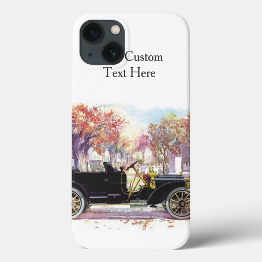 ヴィンテージ車カスタムのモノグラムケース Case-Mate iPhoneケース (裏面)