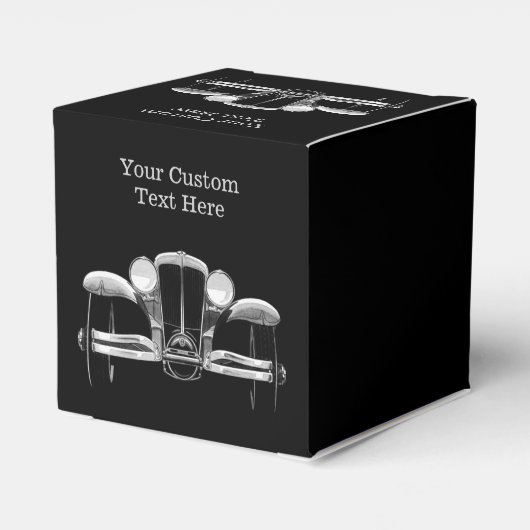 ヴィンテージ車カスタムの好意ボックス フェイバーボックス (裏面サイド)