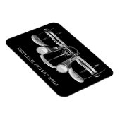 ヴィンテージ車カスタムの磁石 マグネット (右側)