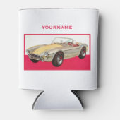 ヴィンテージ車カスタムの缶クーラー 缶クーラー (正面)