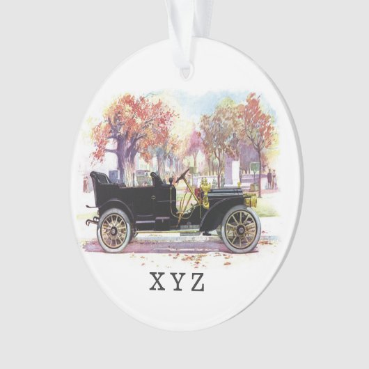 ヴィンテージ車カスタムオーナメント オーナメント (正面)