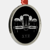 ヴィンテージ車カスタムオーナメント メタルオーナメント (右)