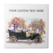 ヴィンテージ車カスタム用セラミックタイル タイル (正面)