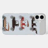 ヴィンテージ車クラシック車モノグラム Case-Mate iPhoneケース (裏面 (横))