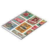 ヴィンテージ車サービスとガソリンスタンドヴィンテージメタル  ノートブック (左側)