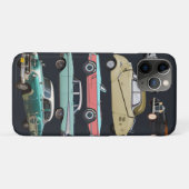 ヴィンテージ車トレンディーグラフィックカッコいいカラー Case-Mate iPhoneケース (裏面(横))