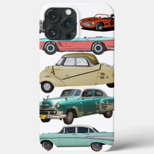 ヴィンテージ車トレンディーグラフィックカッコいいカラー iPhone 13 PRO MAXケース