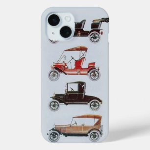 ヴィンテージ車モノグラム iPhone 15ケース