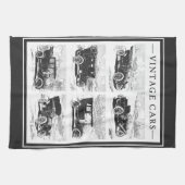 ヴィンテージ車手タオル キッチンタオル (横)