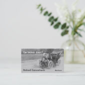 ヴィンテージ車整備士の名刺 名刺 (スタンド正面)