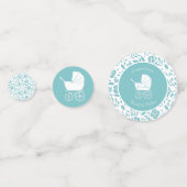 ヴィンテージ車用ベビーシャワー コンフェッティ (正面)