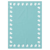 ヴィンテージ車用ベビーシャワー テーブルクロス (正面)