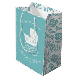 ヴィンテージ車用ベビーシャワー ミディアムペーパーバッグ