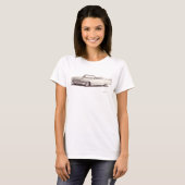 ヴィンテージ車:キャデラック・エルドラド Tシャツ (正面フル)