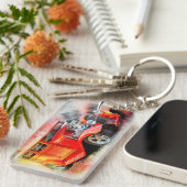 ヴィンテージ車 キーホルダー (正面右)
