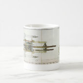 ヴィンテージ車 コーヒーマグカップ (中央)