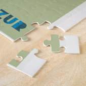 ヴィンテージ車。 ジグソーパズル (側面)