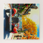 ヴィンテージ車 ジグソーパズル (横)