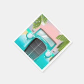 ヴィンテージ車 スタンダードカクテルナプキン (角)