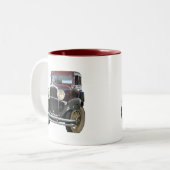 ヴィンテージ車 ツートーンマグカップ (正面左)