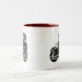 ヴィンテージ車 ツートーンマグカップ (中央)