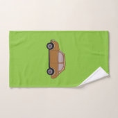 ヴィンテージ車 ハンドタオル (ハンドタオル)