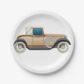 ヴィンテージ車 ペーパープレート (正面)