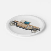 ヴィンテージ車 ペーパープレート (アングル)