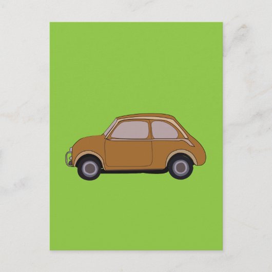 ヴィンテージ車 ポストカード (正面)