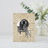 ヴィンテージ車 ポストカード (スタンド正面)