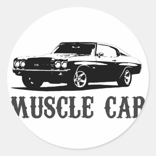 ヴィンテージ車 ラウンドシール (正面)