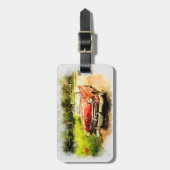 ヴィンテージ車 ラゲッジタグ (正面縦)