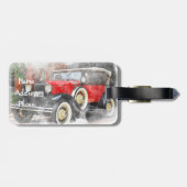 ヴィンテージ車 ラゲッジタグ (裏面横)