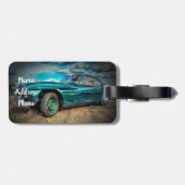 ヴィンテージ車 ラゲッジタグ (裏面横)