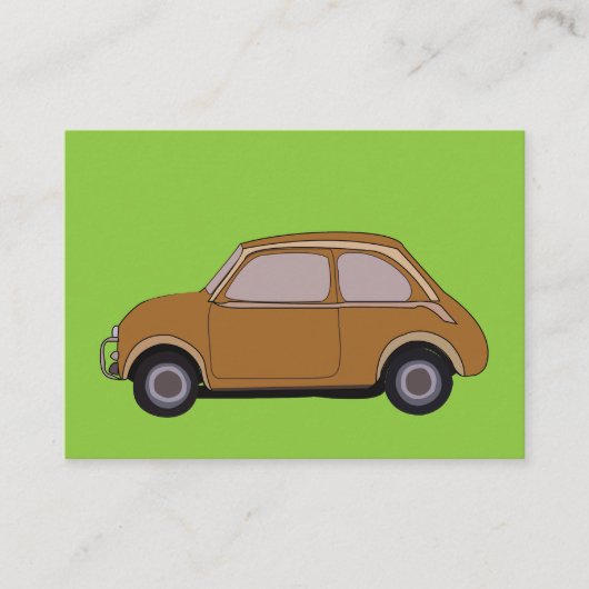 ヴィンテージ車 名刺 (正面)