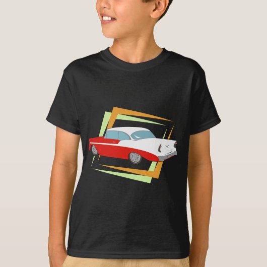 ヴィンテージ車 Tシャツ (正面)