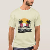ヴィンテージ車 Tシャツ (正面)