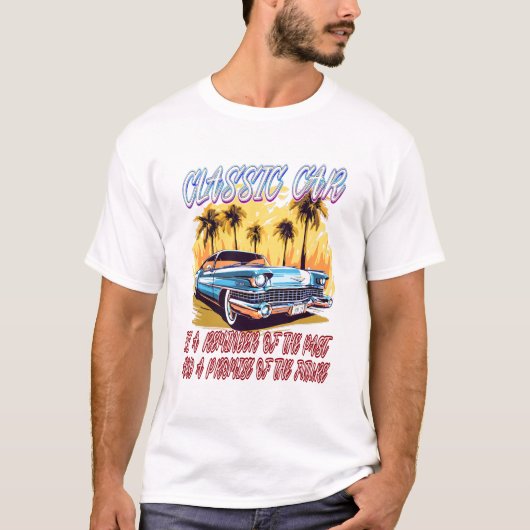 ヴィンテージ車 Tシャツ (正面)